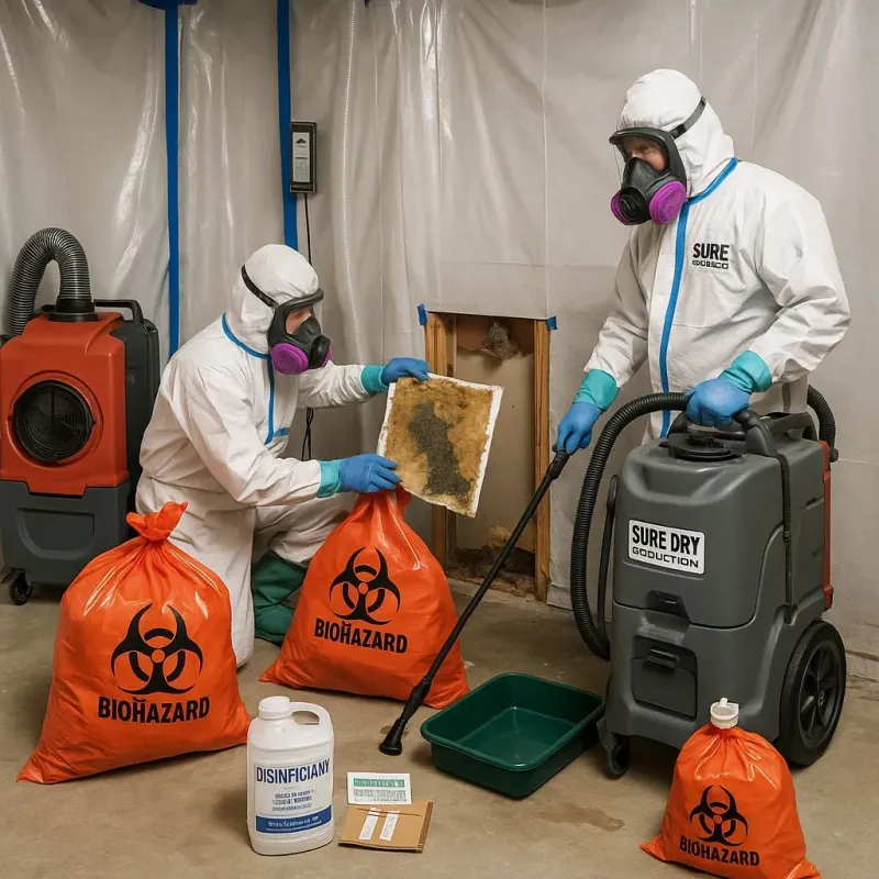 Contaminated Water Handling Protocols process in Bay City, TX