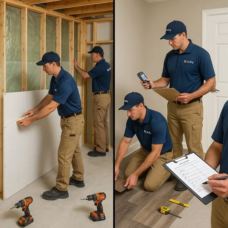 Repairs and Reconstruction process in Bay City, TX